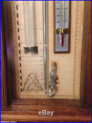 Antique 19th Century Admiral Fitzroys Barometer Excellent Condition 46 Long