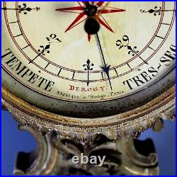 Antique 19th Century French Derogy Barometer