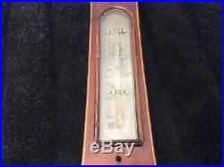 Antique 19th Century Large 38 Barometer Hygrometer