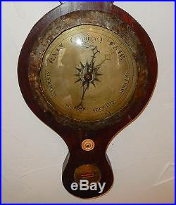 Antique 37 Banjo Barometer To Restore Circa early 1800's
