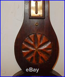 Antique 37 Banjo Barometer To Restore Circa early 1800's