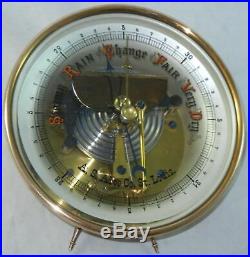 Antique A. S. Aloe & Co. St. Louis Tycos Brass and Glass Barometer Fantastic h282