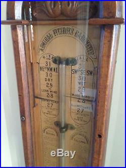 Antique Admiral Fitzroy's Barometer Paid $2000.00! No reserve