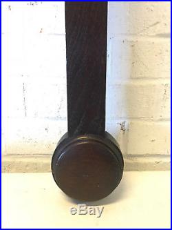 Antique American William Barber Hartford Connecticut Stick Wall Barometer