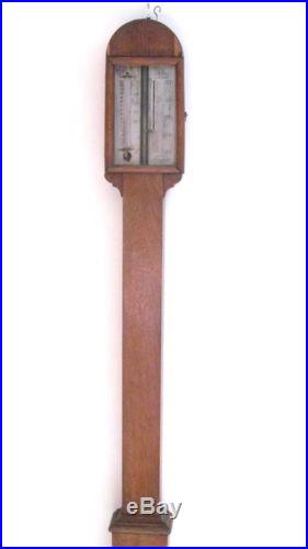 Antique American stick barometer