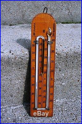 Antique Austrian Six's Minimum-Maximum Thermometer, c. 1920