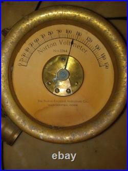 Antique BAROMETER and Voltameter Antique BAROMETER and Voltameter