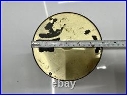 Antique Barigo Brass Ship Barometer Round Maritime Instrument Made in Germany Antique Barigo Brass Ship Barometer Round Maritime Instrument Made in Germany