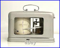Antique Barograph Meteorological Instrument Self Record Barometric Pressure
