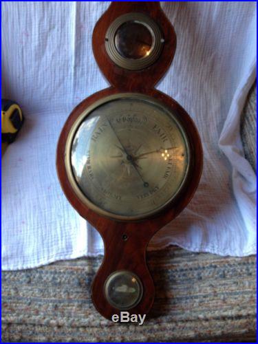 Antique Barometer C G Gerletti Glasgon Gladgow 1832 glascow