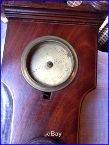 Antique Barometer C G Gerletti Glasgon Gladgow 1832 glascow