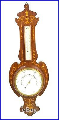 Antique Barometer, Decorative Barometer, Aneroid Barometer, Scotland 1910, B1025