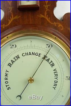 Antique Barometer, Decorative Barometer, Aneroid Barometer, Scotland 1910, B1025