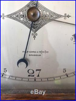 Antique Barometer English PHILIP HARRIS Birmingham OAK