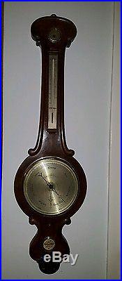 Antique Barometer English circa 1800 English Walnut J Somalvico (maker)