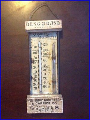 Antique Barometer Reno Brand