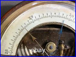 Antique Barometer Thermometer, Dubois & Casse, Spanish, Ships, Marine, DC