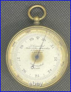 Antique Barometer by L. Casella Maker to the Admiralty & Ordnance London Co Antique Barometer by L. Casella Maker to the Admiralty & Ordnance London Co