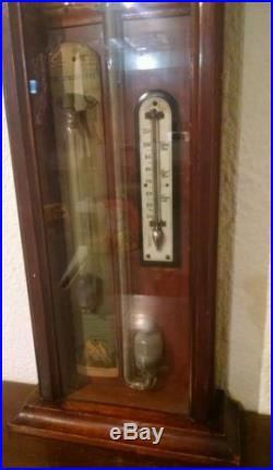 Antique Beautifully Carved Admiral Fitzroy Barometer in very good condition