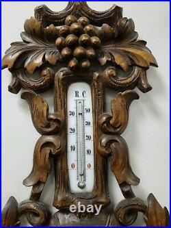 Antique Black Forest Barometer by Cornelius Knudsen