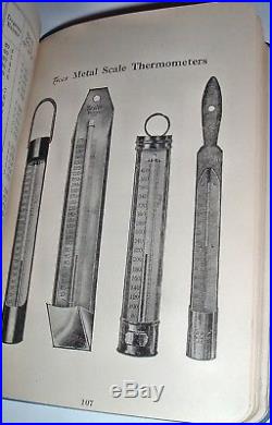 Antique Book 1918 Tycos tables Thermometer hydrometers meteorological instrument
