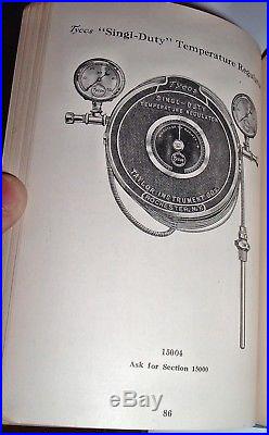 Antique Book 1918 Tycos tables Thermometer hydrometers meteorological instrument