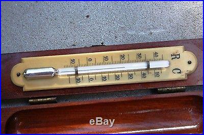 Antique Boxed Traveller's Thermometer, c. 1920