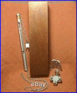 Antique Brass Brass Deep Sea Thermometer by Negretti and Zambra London England