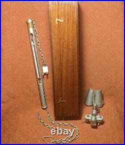 Antique Brass Brass Deep Sea Thermometer by Negretti and Zambra London England