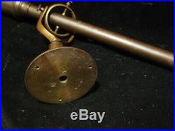 Antique Brass Marine Stick Barometer by R. N. Desterro Lisbon 38 Tall