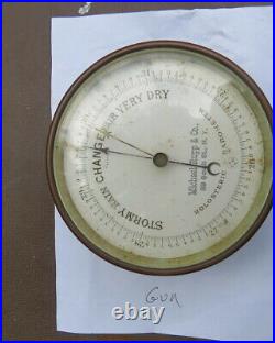 Antique Brass Michael Rupp, N. Y. Holosteric Barometer-Capt Joseph Hatch Province
