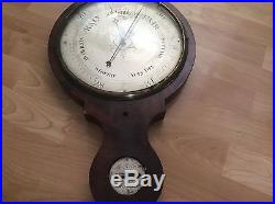 Antique British 1820 Barometer G. Rossi