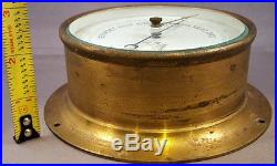 Antique CHAS C. HUTCHINSON, Boston STANDARD WALL BAROMETER Made In France NR