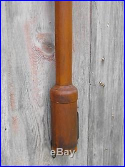 Antique C. Wilder New Hampshire Woodruffs Patent 1860 Stick Barometer Original