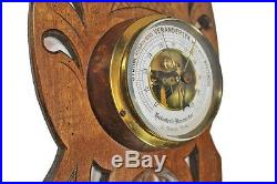 Antique Carved Holosteric Barometer, Dutch
