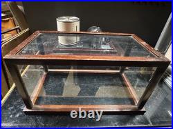 Antique Casella London Cyclo Stormograph Recording Barograph, Wood & Glass