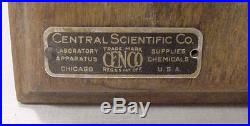 Antique Central Scientific Twin Tycos Thermometers and Tube Barometer