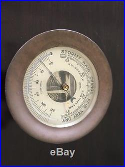 Antique Chelsea Brass Holosteric Barometer (serial # 5 58)