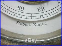 Antique Collectible Barometer Robert Kentz Imperial Russian Empire