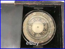 Antique Collectible Marine compass Cornelius Knudsen measuring device