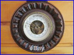 Antique Collectible wooden Barometer Imperial Russian Empire Royal Russia Tsar