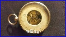Antique Combination Compass and Barometer