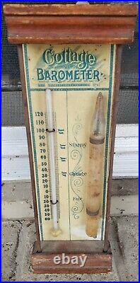 Antique Cottage Barometer