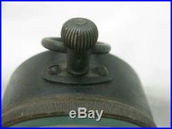Antique Early 1900's Taylor Instruments Pocket Brass Barometer Altimeter