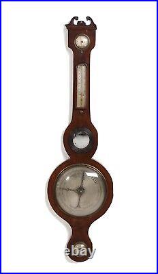Antique English Banjo Barometer