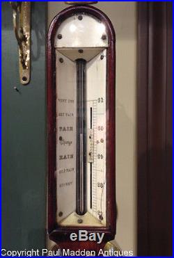 Antique English Marine Ship's Stick Barometer