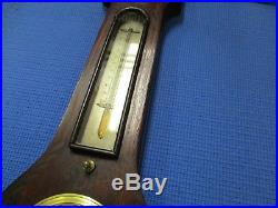 Antique English Oak Barometer