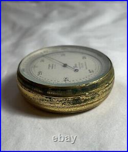 Antique English Short and Mason Tycos Pocket Barometer/Altimeter Untested