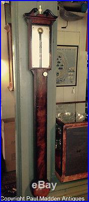 Antique English Stick Barometer W. & S. Jones, London