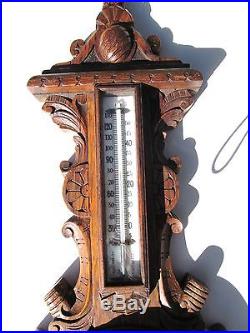 Antique English barometer